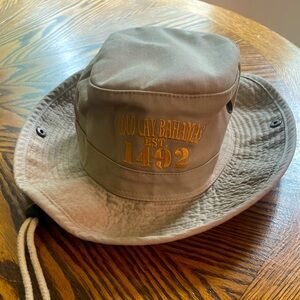 Mens Khaki Coco Cay Bahamas Bucket Hat Size Small